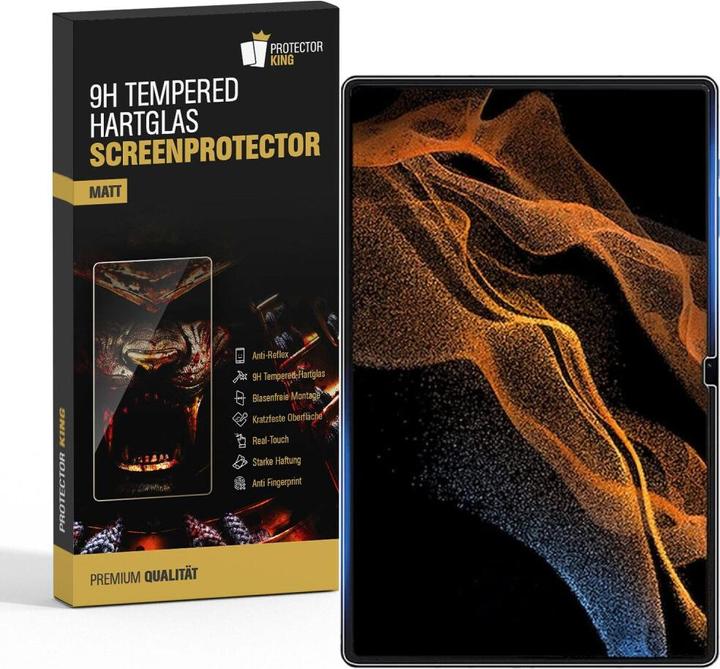 Produktbild Protectorking 5x tempered 9H Panzerglas matt entspiegelt (5 Stück, Galaxy Tab S9 Ultra)