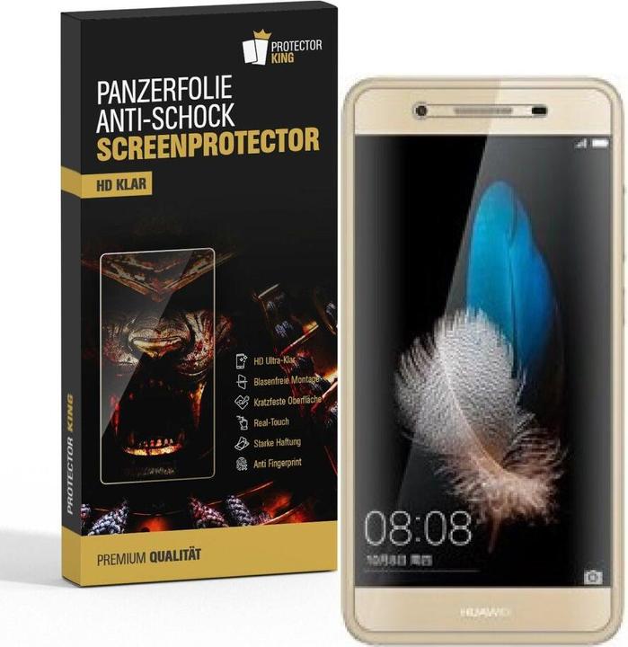 Produktbild Protectorking 6x Panzerfolie Anti-Shock HD Klar (6 Stück, Huawei Enjoy 5)