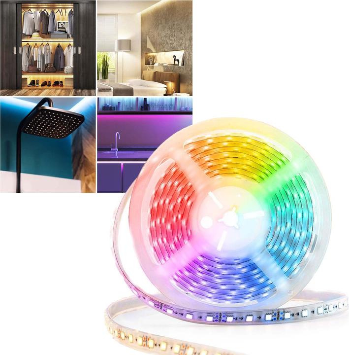 Produktbild Nedis Smartlife Full Color (Warmweiss, Rot, Kaltweiss, Grün, 500 cm, Indoor)