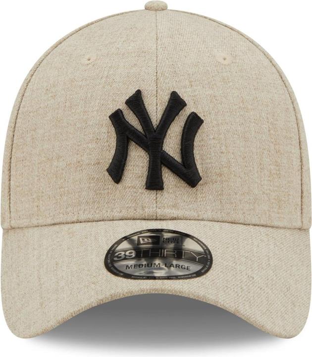 Actual product image New Era 39Thirty Cap - New York Yankees heather beige - M/L (M, L)