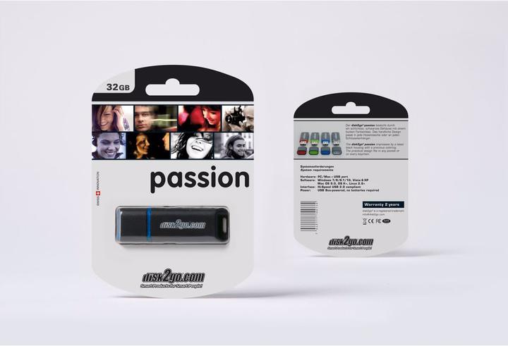 Image du produit Disk2go passion 2.0 (32 Go, USB-A)
