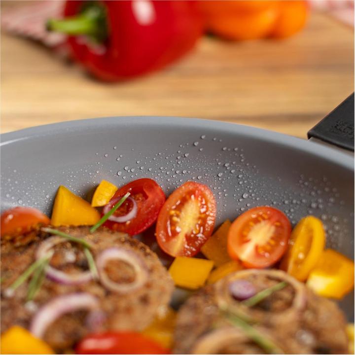 Actual product image Kuhn Rikon Smart & Compact (28 cm, Frying pan, Stainless steel)