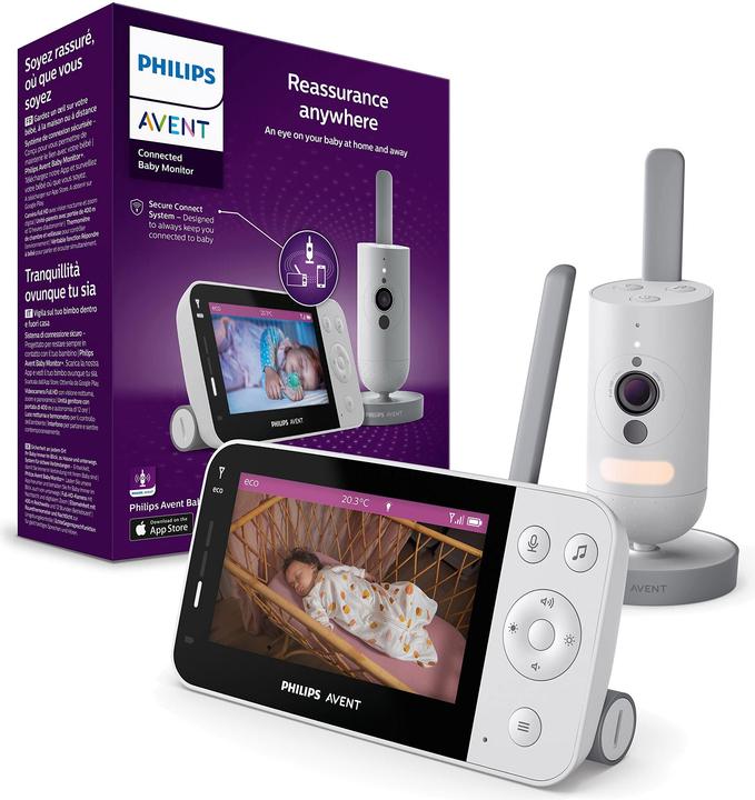Philips Avent Video Connected (Vidéo et audio, 400 m)