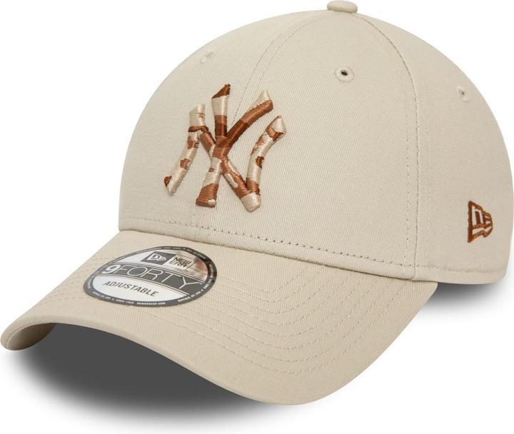 Actual product image New Era 9Forty Strapback Cap - Infill New York Yankees Stone