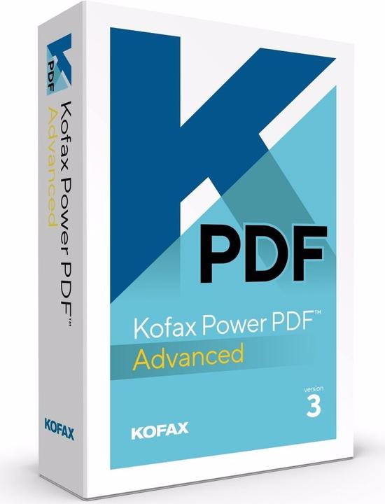 Image du produit Kofax ESD Power PDF Advanced 3.0 (1 Utilisateur, Illimité)
