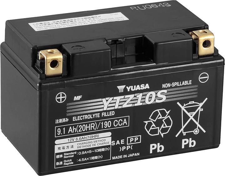 Produktbild Yuasa YTZ10S Batterie für Motorrad (12 V, 9.10 Ah, 0.90 A)