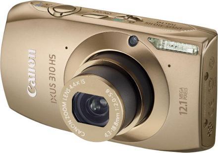 Canon IXUS 310 HS, 12MP, 4.4x zoom, FullHD movies, Gold (1/2,3'')