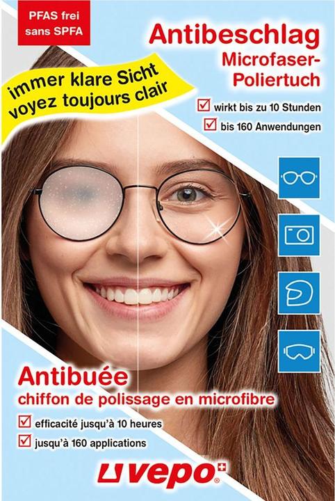 Immagine prodotto Vepo Panno di lucidatura in microfibra antiappannamento