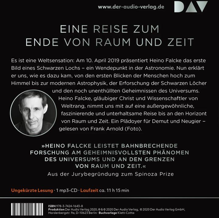 Actual product image Light in the dark. Black holes, the universe and us (Jörg Römer, Heino Falcke, German)