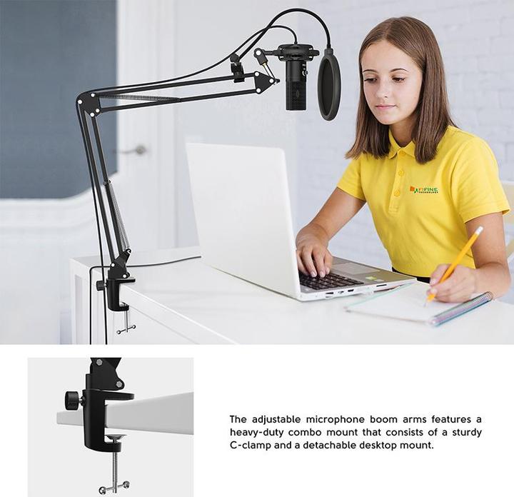 Actual product image Fifine T669 Broadcasting Microphone