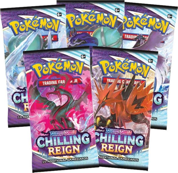 Actual product image Pokémon P-E SWSH6 Booster 10K. (MQ36) (English, Booster Pack)