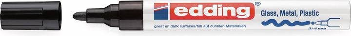Produktbild Edding Lackmarker 750 (Schwarz, 2 mm, 1 x)