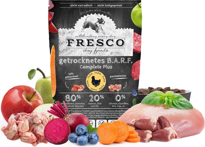Fresco Trockenbarf Complete Plus Huhn (Junior, Adult, Senior, 1 Stk., 5301 g)