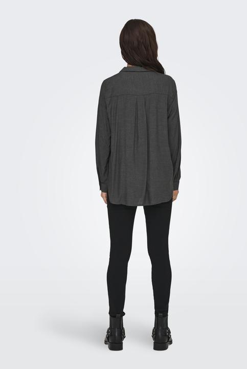 Produktbild JdY Locker geschnitten Hemdkragen Umgeschlagene Ärmelbündchen Voluminöser Armschnitt Hemd Top (XS)