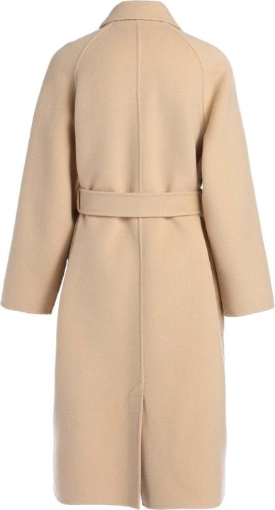 Actual product image Bellemere Coat Beige Wool Coat (One size)