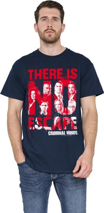 Immagine prodotto Criminal Minds No Escape Maglietta Uomo (4XL)