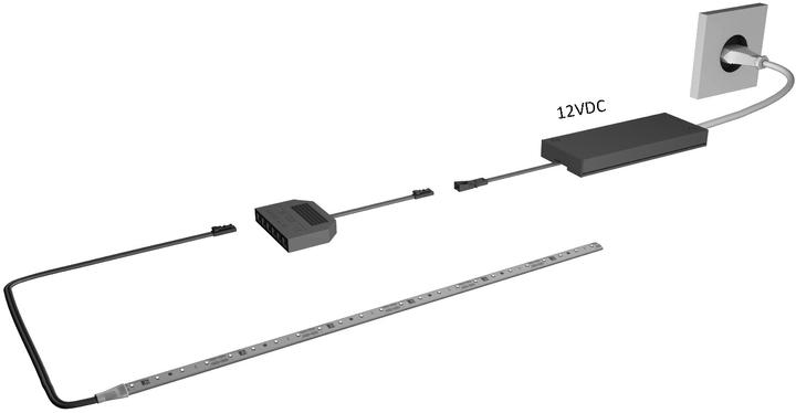 Image du produit Halemeier Bandes de LED Versa Plus 80 / 12 V (Blanc neutre, 500 cm, Intérieur)