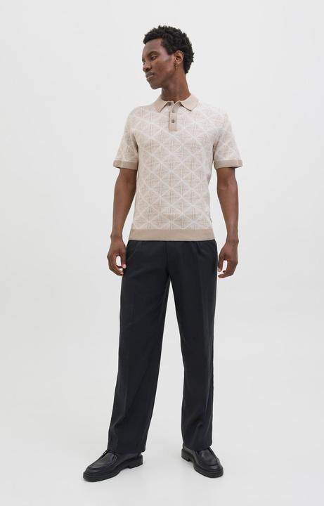 Produktbild Jack & Jones Jprkalvin Knit Polo Ss Styd Ss25 (XL)
