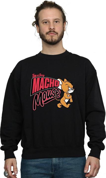 Actual product image Tom & Jerry Mens Macho Mouse Sweatshirt (3XL)