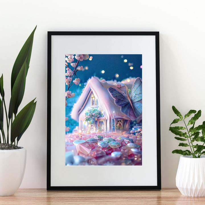 Produktbild Hermex Dekorative Malerei Bastelset DIY-Diamantgemälde Diamantmalerei Diamond Painting