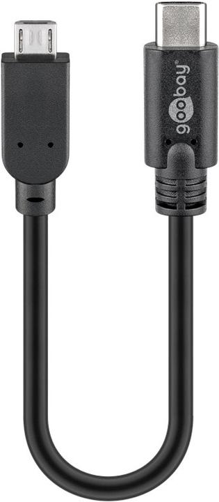Produktbild Goobay USB-Verbindungskabel (0.20 m, USB 2.0)