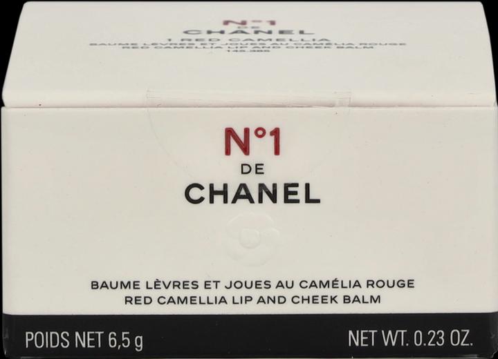 Actual product image Chanel N°1 DE BALSAM FOR LIPS AND WALLS Gives color - Nourishes - Plumps up (Lip balm, 6.50 ml)
