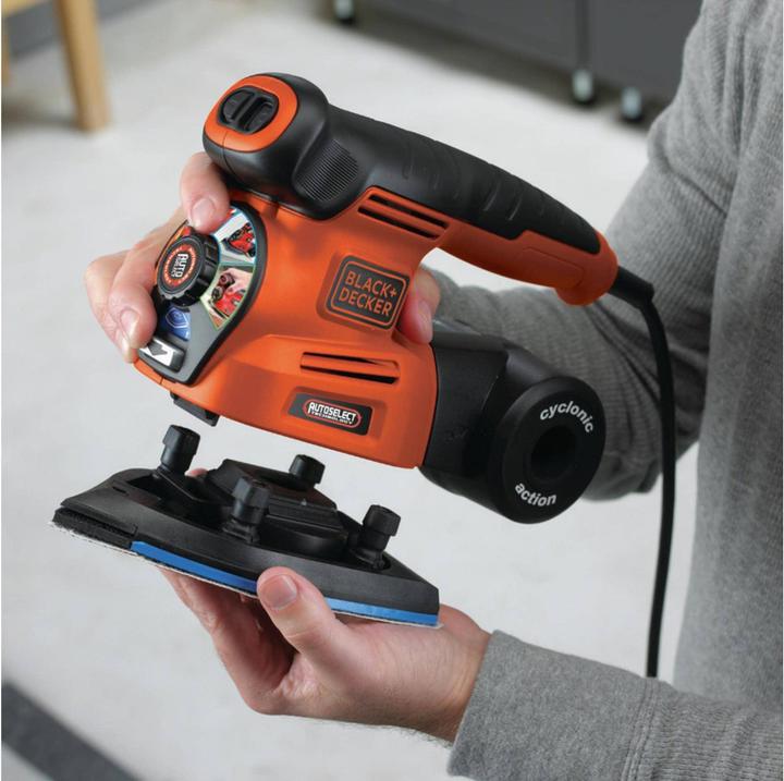 Actual product image Black & Decker Autoselect® 4-in-1 Multisander KA280K (Multi sanders, 220 W)