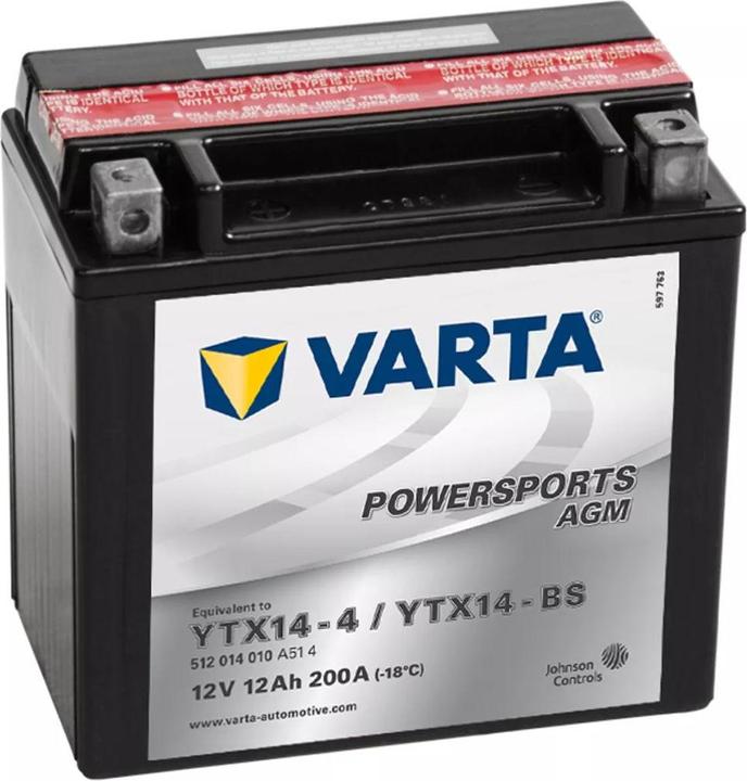 Immagine prodotto Varta Agm 512014010 (12 V, 12 Ah, 200 A)
