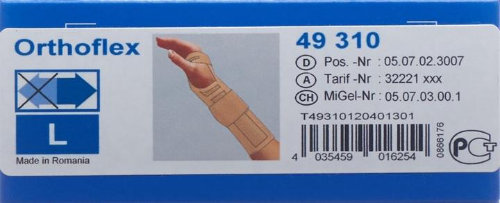 Actual product image Thuasne Orthoflex wrist strap L 21cm right skin colored Orthoflex (L)