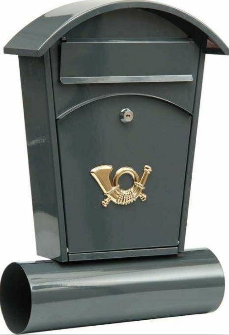 Toya VOREL Cassetta postale 380 x 320 x 105 mm Nero
