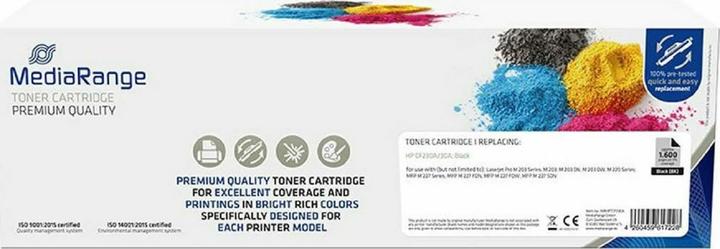 Produktbild MediaRange Toner HP ersetzt HP CF230A/30A mit Chip schwarz (BK)
