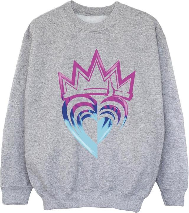 Disney Descendants Pink Crown Sweatshirt Mädchen
