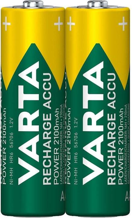Produktbild Varta Recharge Accu Power (2 Stk., AA, 2100 mAh)