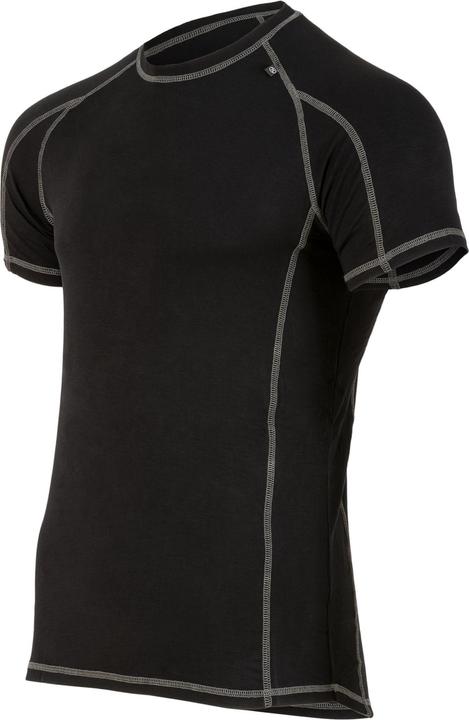 Highlander Bamboo 190 Mens S/S Top Black XL (XL)