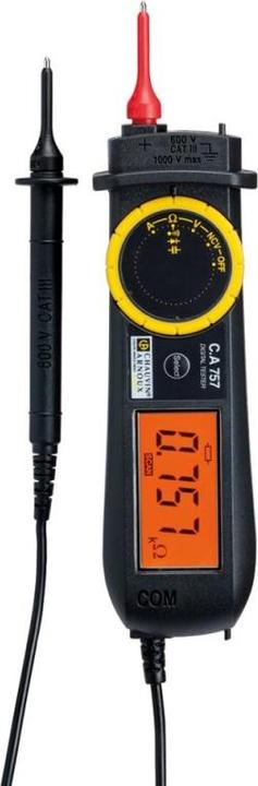 Image du produit Chauvin Arnoux Multimètre manuel, pince ampèremétrique di (CAT III 600V)