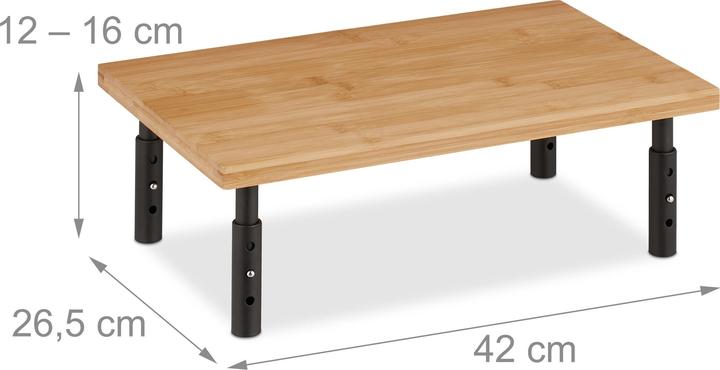 Actual product image Relaxdays Monitor stand