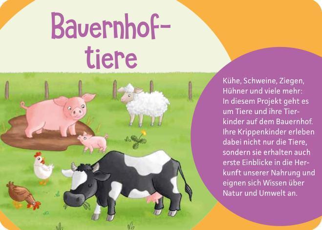 Produktbild Mini-Projekte für Krippenkinder (Deutsch, Suse Klein, Katharina Staar, 2025)
