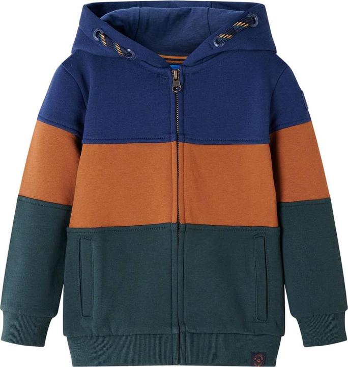 VidaXL Kinder-Kapuzenpullover mit Reissverschluss 104,Material (104)