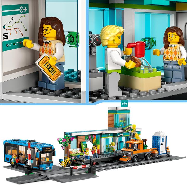 Image du produit LEGO Gare ferroviaire (60335, LEGO City)