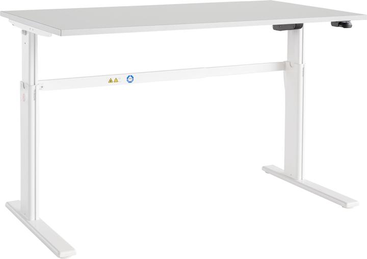 Produktbild Schäfer Shop Select Schreibtisch Moxxo IQ, elektrisch höhenverstellbar, Rechteck, C-Fuss, B 1600 -...