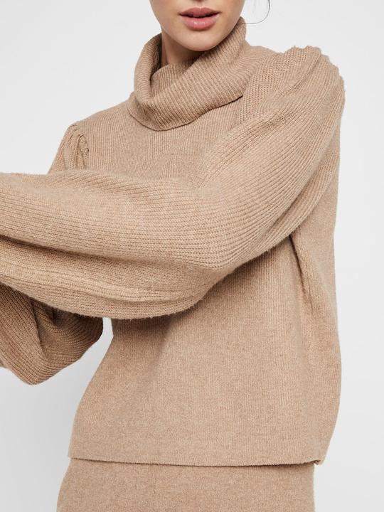 Image du produit Pieces Pull à col roulé en maille (M)