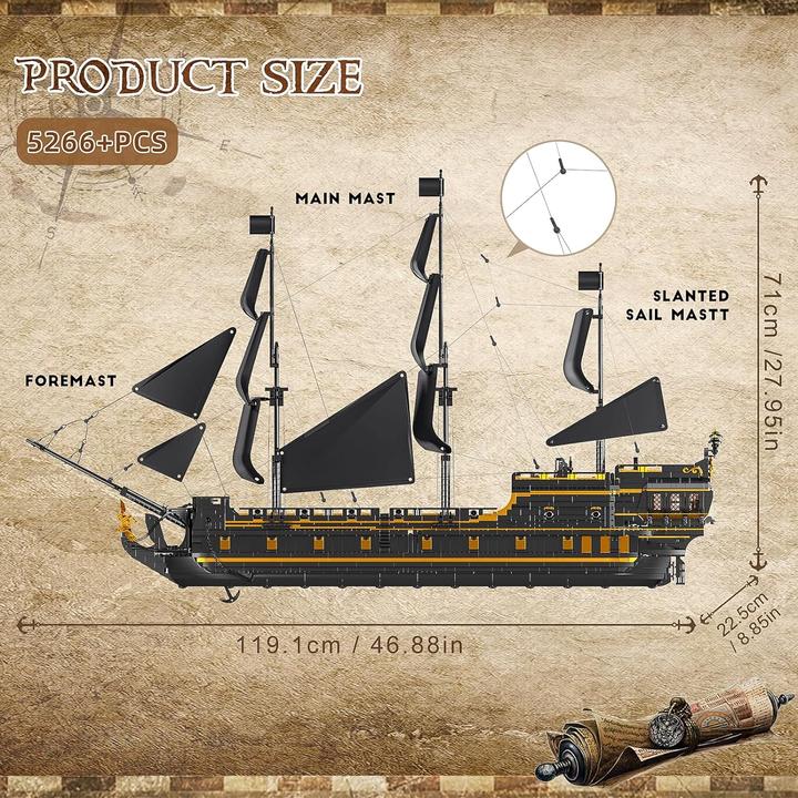 Produktbild Mould King Black Pearl 2