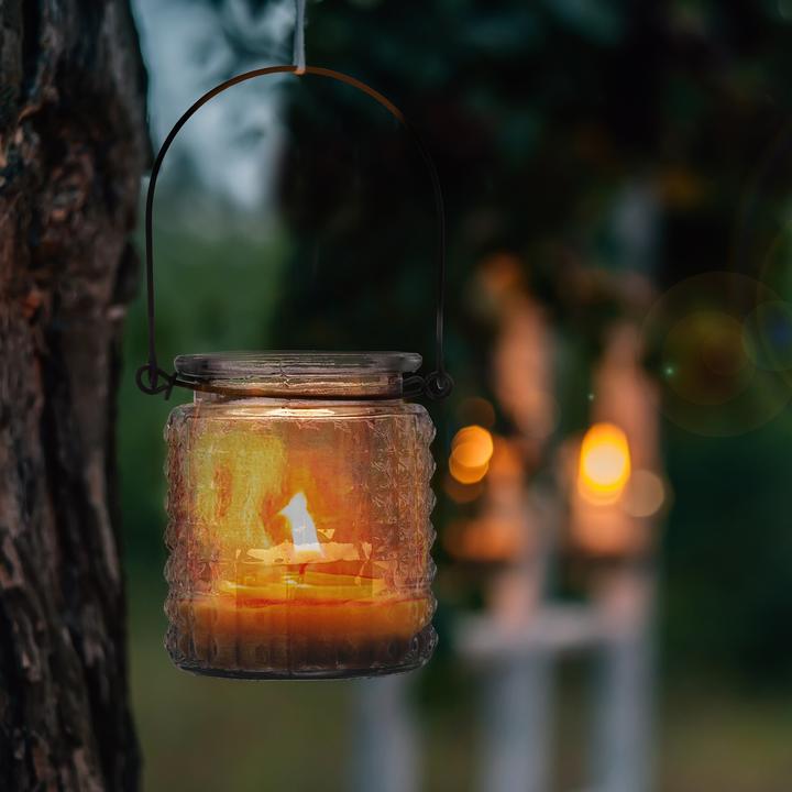 Actual product image Relaxdays 12x lantern (1 x, 9.5 x 8 x 18 cm)