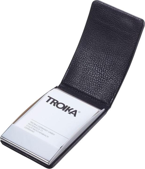 Immagine prodotto Troika Custodia per biglietti da visita MIDNIGHT STYLE, nera