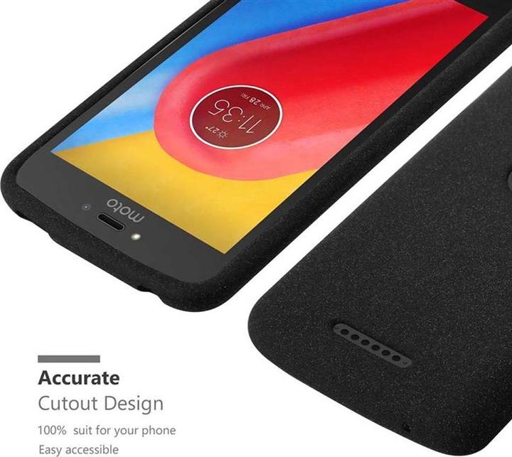 Actual product image Cadorabo TPU Frosted Cover (Motorola Moto C Plus)