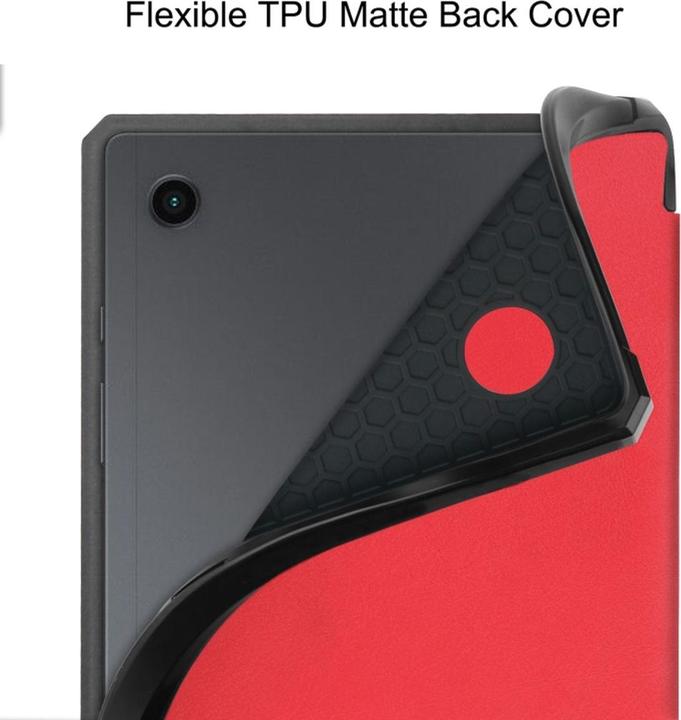 Produktbild König Design Schutz Hülle für Samsung Galaxy Tab A8 2021 SM-X205 Smart Cover Case Etui Tasche (Galaxy Tab A8)