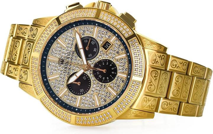 Immagine prodotto Louis XVI LXVI1126 Majeste Iced Out Cronografo Uomo 43mm 5ATM (Cronografo, 43 mm)