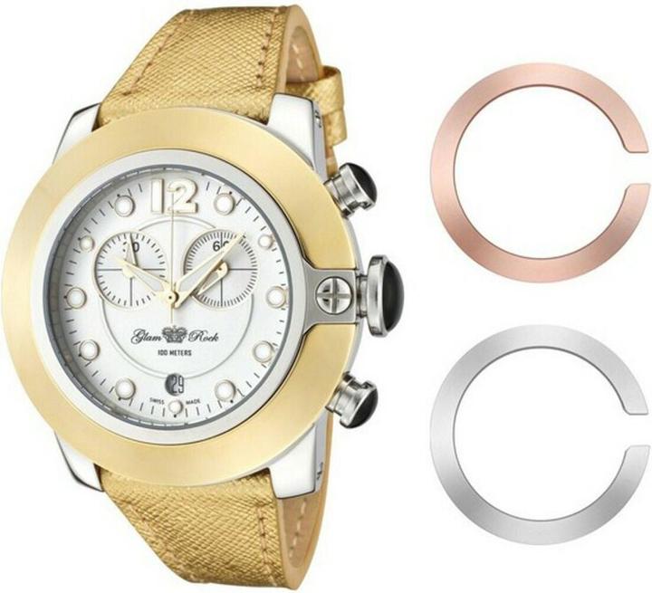 Actual product image Glam Rock Ladies' Watch gr32105 (Ã˜ 44 mm) (44 mm)