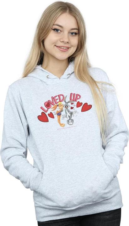 Produktbild Looney Tunes Bugs Bunny And Lola Valentine's Day Loved Up Kapuzenpullover (S)