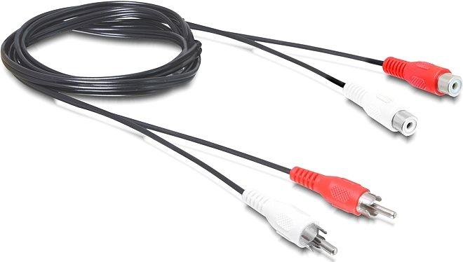 Produktbild Goobay Stereo Verlängerungskabel 2x Cinch (2.50 m, Verlängerung)